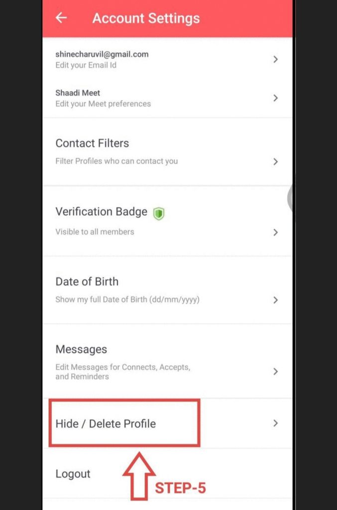 How to Delete Profile in Shaadi.com?