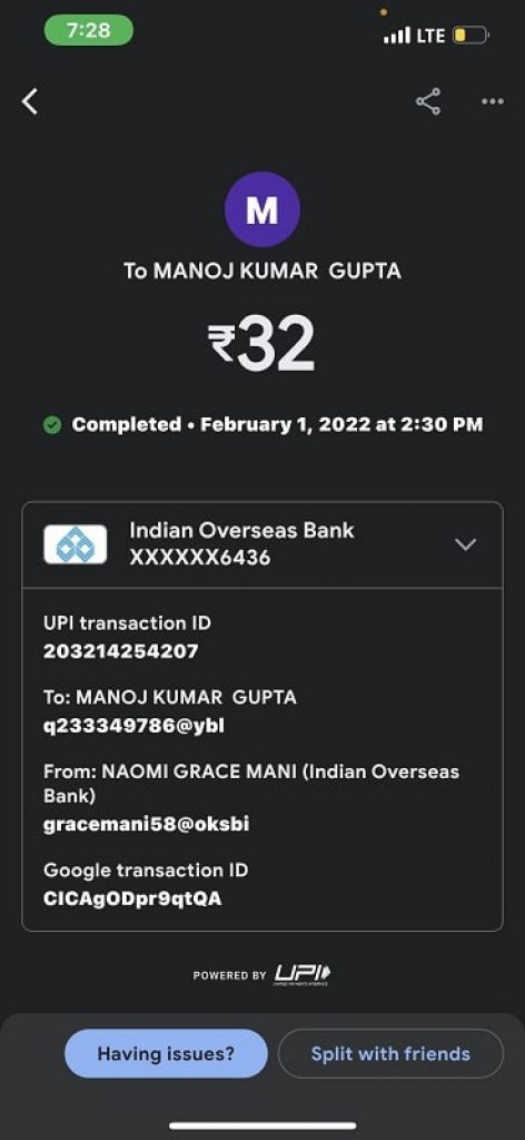 Google pay How to raise a dispute in Google Pay?