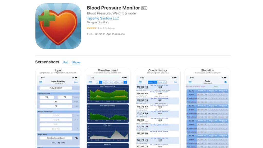 Taconic System LLC Blood Pressure Monitor